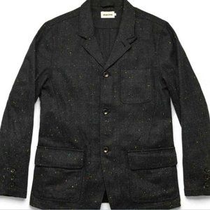 TAYLOR STITCH The Gibson Jacket in Navy Windowpane Donegal